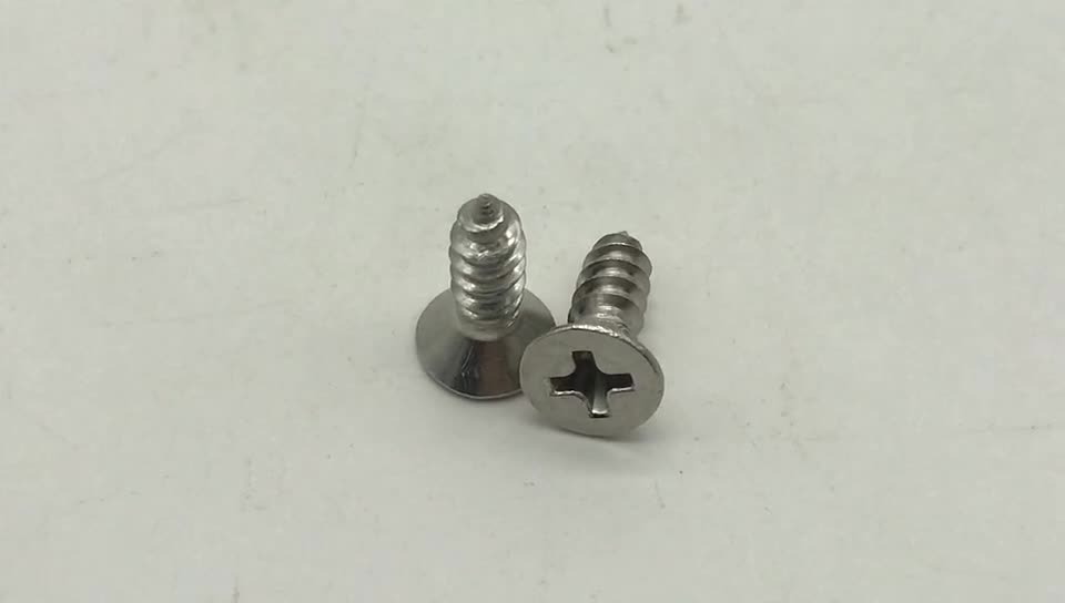 Chuanghe - China screw manufacturer Stainless steel zinc plated m1.6 m4.2 m2 m3 m5 m6 m8 3mm drywall philips flat head self tapping screws Self-tapping screw 2