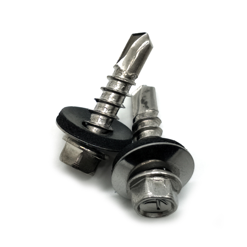 Chuanghe - Wholesale with rubber washer self drilling screws 5/16 m8 galvanised hex head roofing screws Self drilling screw 7