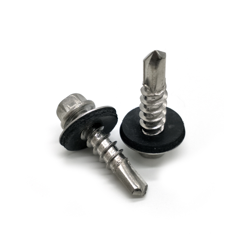 Chuanghe - Wholesale with rubber washer self drilling screws 5/16 m8 galvanised hex head roofing screws Self drilling screw 6
