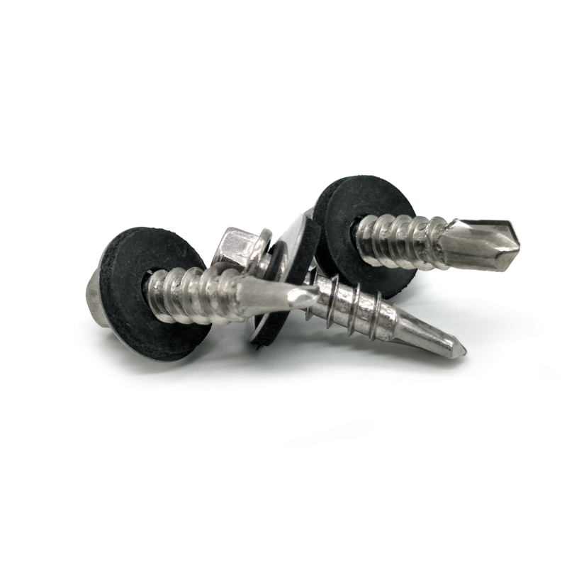 Chuanghe - Wholesale with rubber washer self drilling screws 5/16 m8 galvanised hex head roofing screws Self drilling screw 5