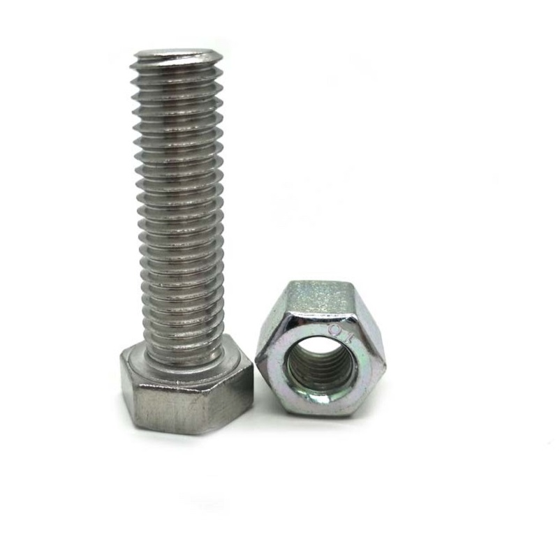 Chuanghe - China wholesale price heavy stainless steel concrete DIN931&DIN933 hdg grade 8.8 m3 m6 m16 m8 hex head screw and nut hex bolts hex bolts 3