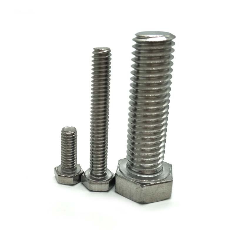 Chuanghe - China wholesale price heavy stainless steel concrete DIN931&DIN933 hdg grade 8.8 m3 m6 m16 m8 hex head screw and nut hex bolts hex bolts 6