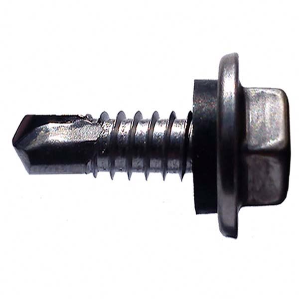 Chuanghe - Metal Galvanized Hexagonal Hex Head stainless steel self drilling screw roofing screw Tek tapping screw With Rubber Washer Self drilling screw 4