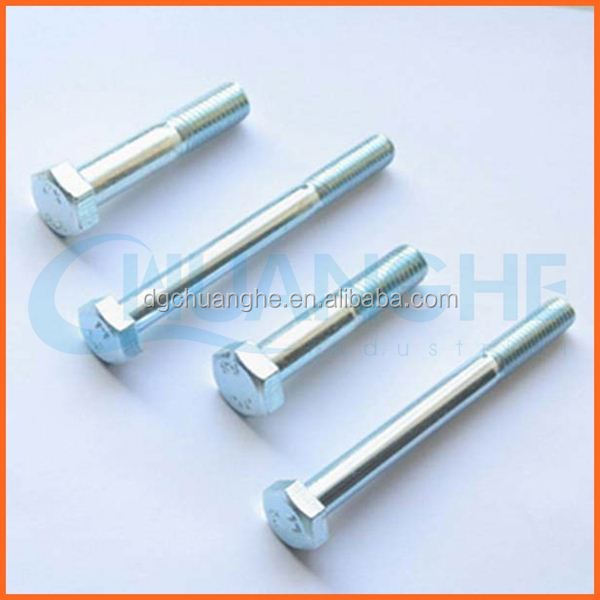 Chuanghe - High quality grade 10.8 m30 m38 hex ss400 bolts hex bolts 5
