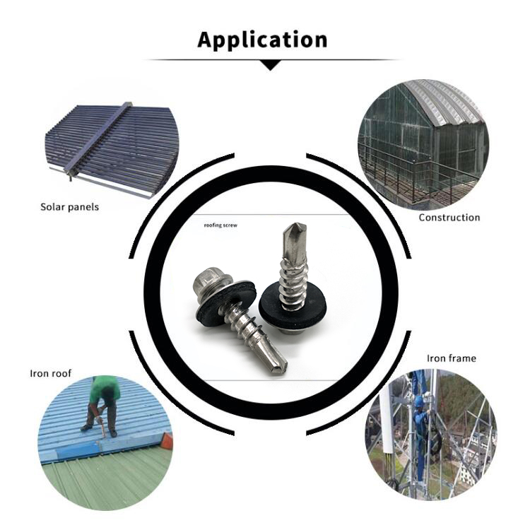 Chuanghe - China wholesale hexagon socket head screw aluminum/stainless steel drilling screw Self drilling screw 9