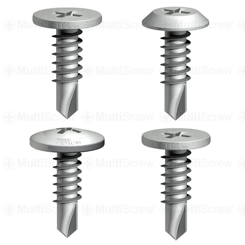 Chuanghe - Wholesale m12 wafer head self drilling screws Stainless steel ss410 self-drilling screw zinc phillips truss head drilling screw Self drilling screw 3