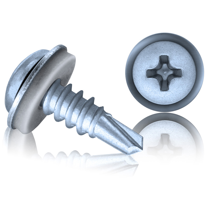 Chuanghe - Wholesale m12 wafer head self drilling screws Stainless steel ss410 self-drilling screw zinc phillips truss head drilling screw Self drilling screw 6