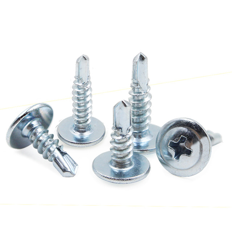 Chuanghe - Wholesale m12 wafer head self drilling screws Stainless steel ss410 self-drilling screw zinc phillips truss head drilling screw Self drilling screw 9