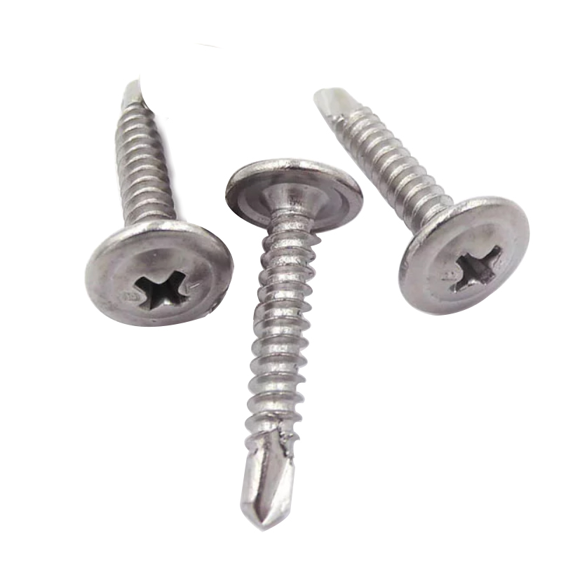 Chuanghe - Wholesale m12 wafer head self drilling screws Stainless steel ss410 self-drilling screw zinc phillips truss head drilling screw Self drilling screw 10