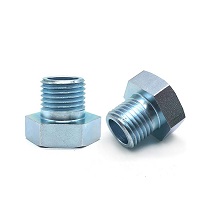 China fastener Stainless Steel 304 Brass m6 hex bolt and nut washer zinc plated din 931 DIN 933 anchor full thread hex head bolt