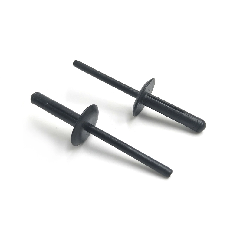 Chuanghe - High quality Automobile Black Clear Nylon Plastic Blind Rivet open type pop blind rivet blind rivet 1