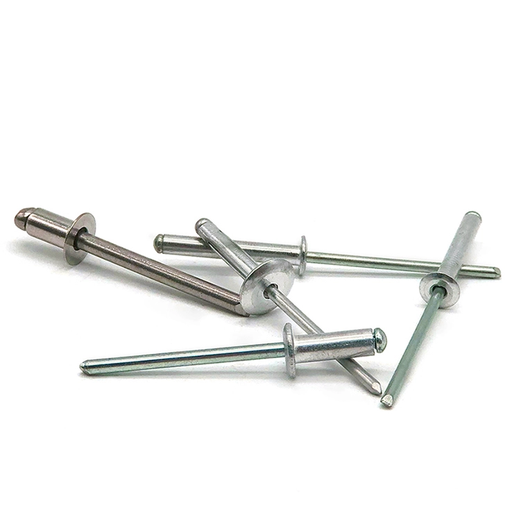 Chuanghe - Wholesale price din 7337 waterproof 2mm 1/2 3/16 3/32 csk metal structural 6100 Open type end anodized Aluminium Pop Blind Rivet blind rivet 1