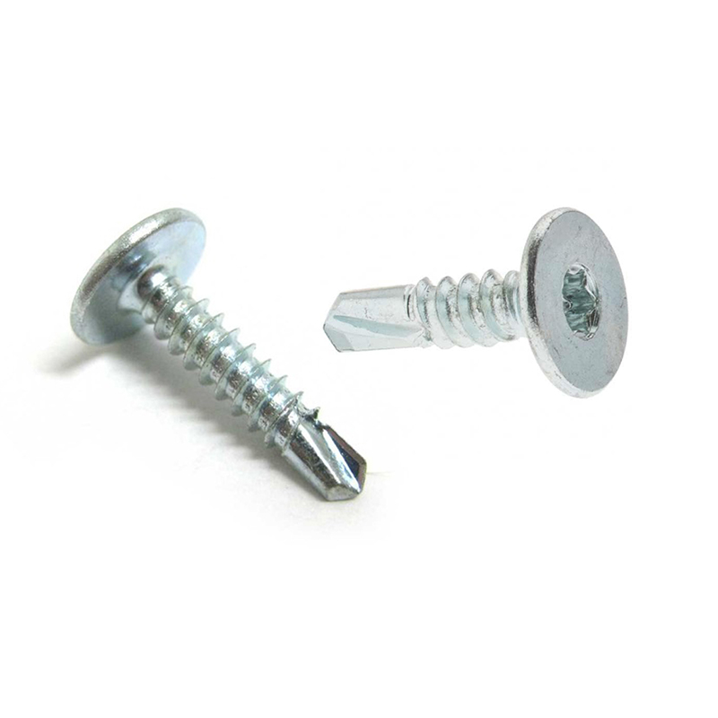 Chuanghe - High quality din7504 sus 410 wafer head self drilling screw Self drilling screw 7