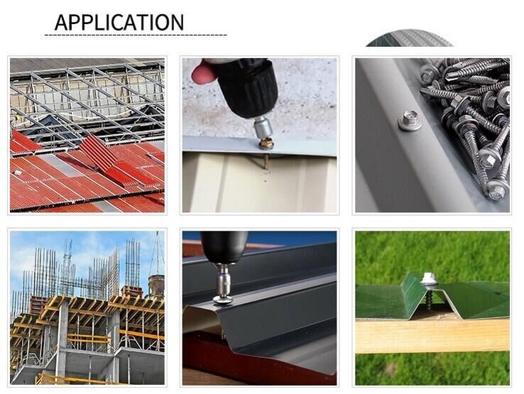 Chuanghe - High quality din7504 sus 410 wafer head self drilling screw Self drilling screw 11