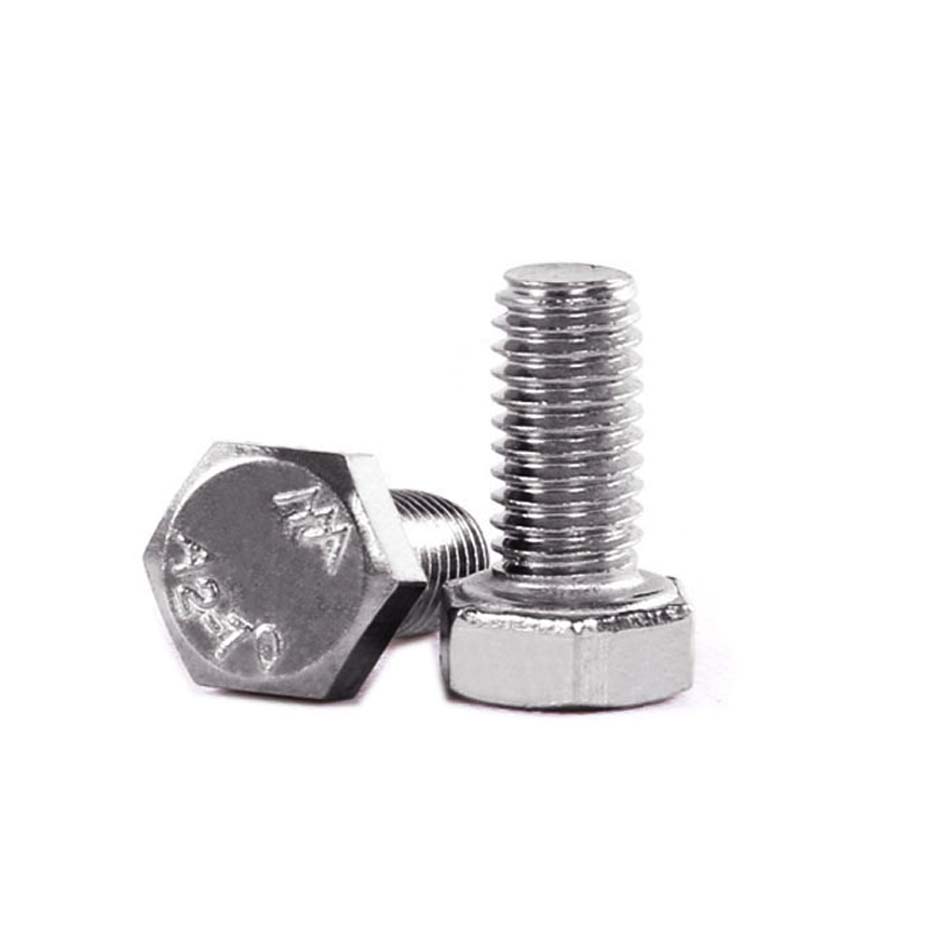Chuanghe - Factory Produced Hexagon High-strength fasteners Heavy Structural m6 m12 hex Bolts Galvanized yellow zinc hex bolts 5