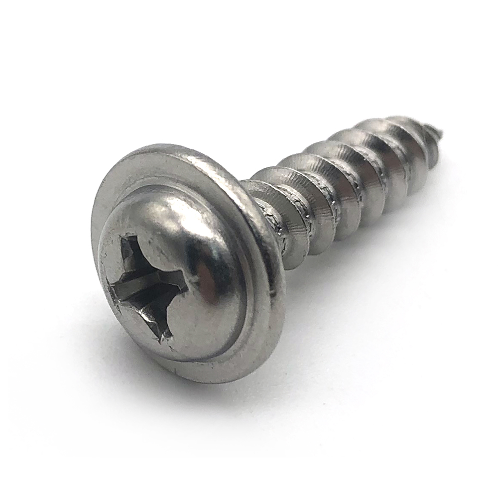 Chuanghe - Stainless steel Round Washer Head Phillips Pan Head Flat Tail Self-tapping Screw Self-tapping screw 1