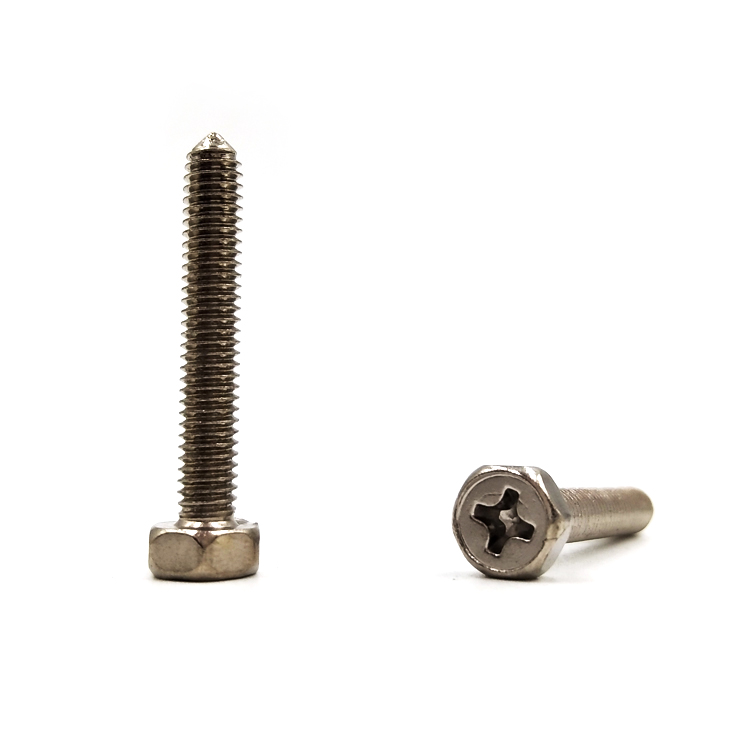 Chuanghe - Blue slotted drive hex head concrete screw Self-tapping screw 7