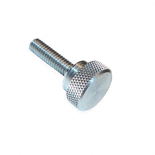 Chuanghe - China black plastic knob 3/8 m4 thumb screw with round knurled head screw length 60mm Thumb screw 6
