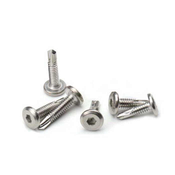 Chuanghe - China Factory 303 stainless steel 8*3/4 hexagon socket button head self tapping drilling screw for color steel roofing Self drilling screw 1