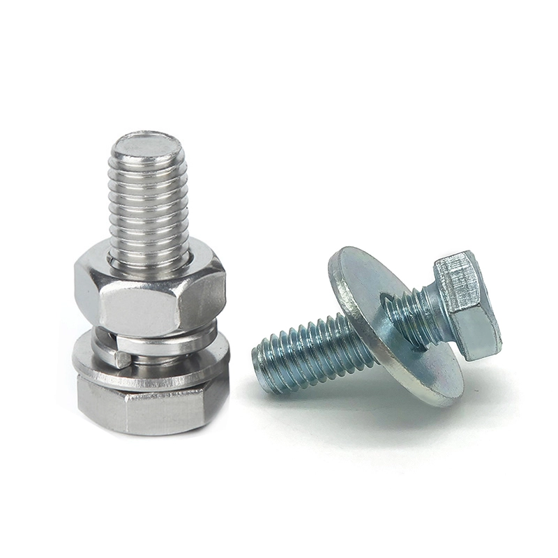 Chuanghe - manufacturers Custom grade 8.8 bolt and nut screw washer DIN931 DIN933 metric stainless steel galvanized hex bolts and nuts hex bolts1 1