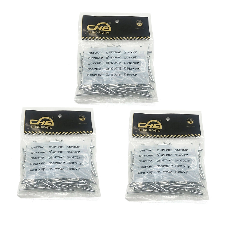 Chuanghe - Manufacturer Aluminum Steel 9/16 Color Head Open Type csk Blind Rivet blind rivet 1