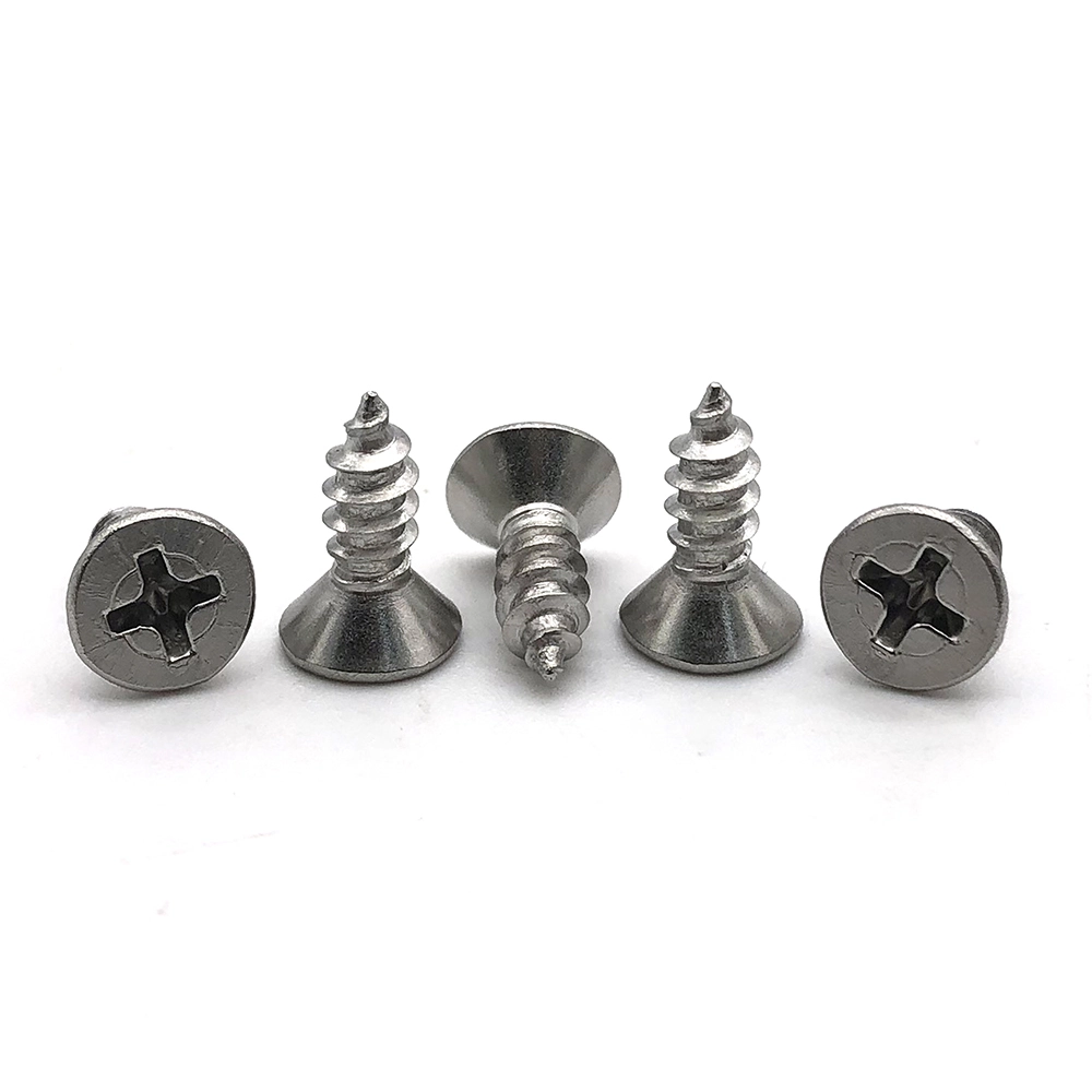 Chuanghe - m1.6 m4.2 Stainless Steel Phillips countersunk Head Screws for Sheet Metal Self-tapping screw 1