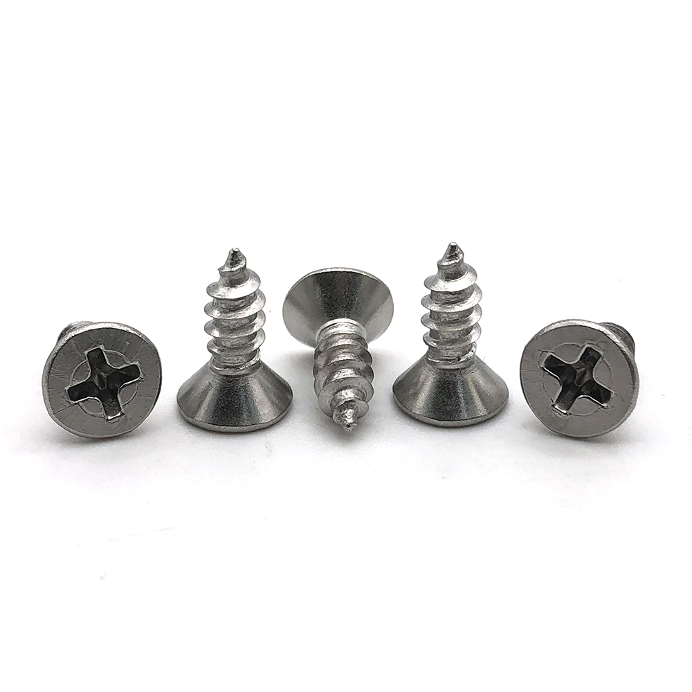 Chuanghe - m1.6 m4.2 Stainless Steel Phillips countersunk Head Screws for Sheet Metal Self-tapping screw 8