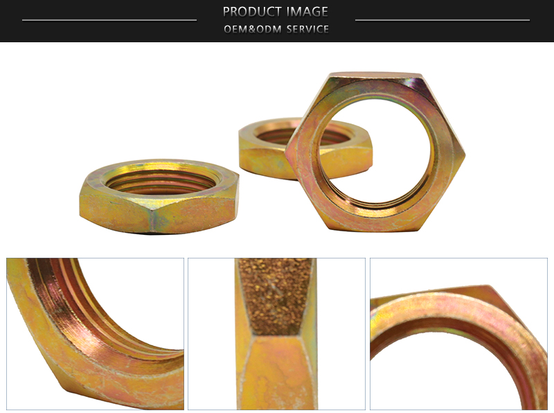 Chuanghe - High Quality din 934 heavy titanium hex thin nut m13 m15 hex nut 7