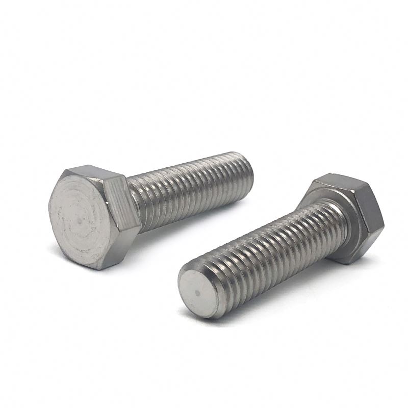 Chuanghe - China manufacturer Stainless steel m20 m22 m30 m34 m64 heavy hex bolt and nut DIN931 DIN933 hex bolts hex bolts 4