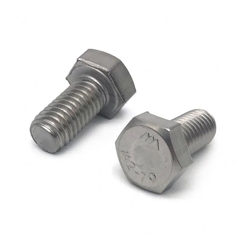 Chuanghe - China manufacturer Stainless steel m20 m22 m30 m34 m64 heavy hex bolt and nut DIN931 DIN933 hex bolts hex bolts 1