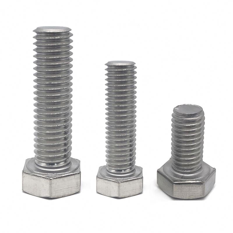 Chuanghe - China manufacturer Stainless steel m20 m22 m30 m34 m64 heavy hex bolt and nut DIN931 DIN933 hex bolts hex bolts 3