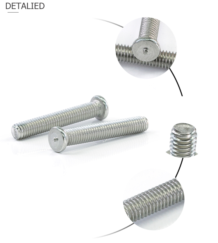 Chuanghe - Customized M8 M10 Stud Bolt DIN 32501 Stainless Steel Spot Stud Welding Screw Welding screw 9
