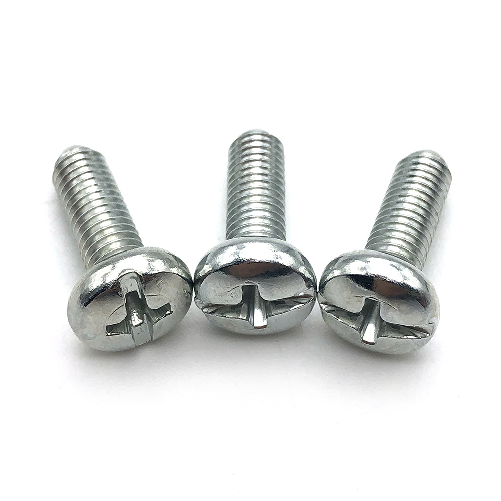 Chuanghe - 304 Stainless Steel Cross Round Head Pan Head Screw M2 M2.5 M3 M5 M6 M8 M10 Self tapping Screw Self-tapping screw 4