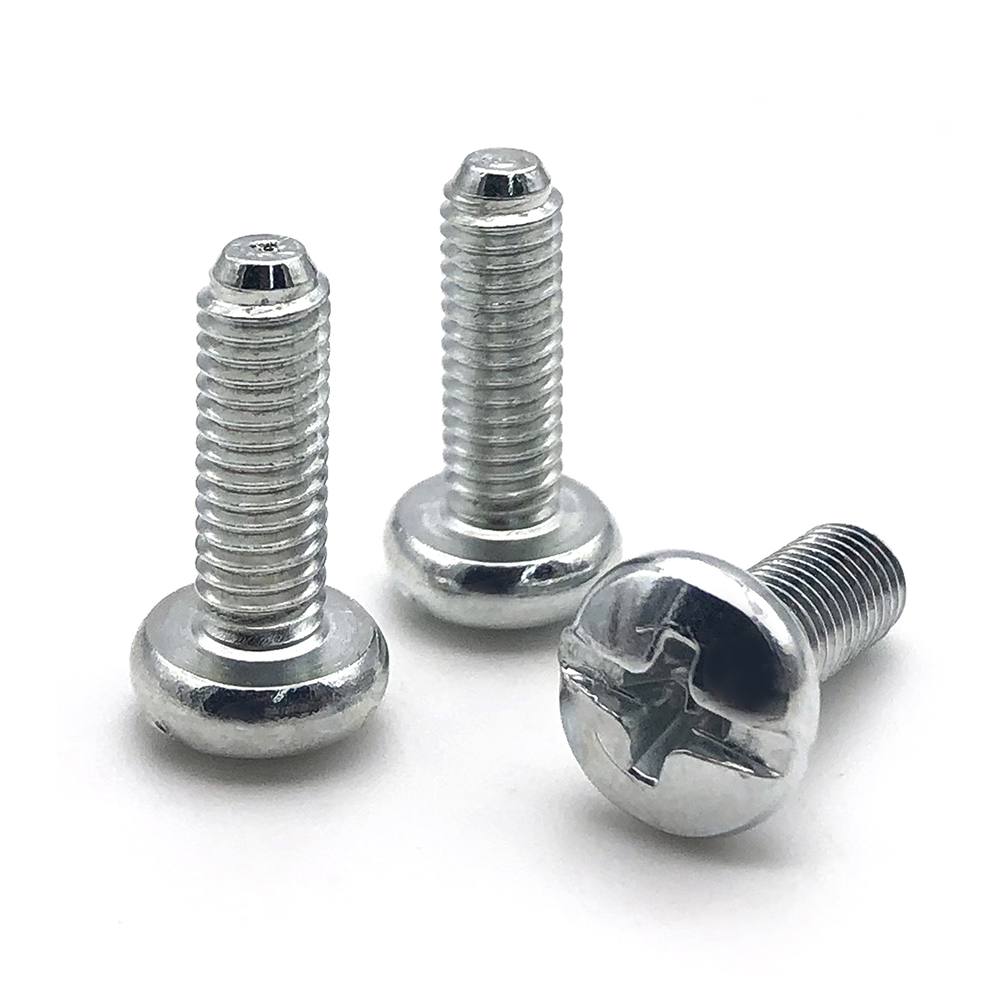 Chuanghe - 304 Stainless Steel Cross Round Head Pan Head Screw M2 M2.5 M3 M5 M6 M8 M10 Self tapping Screw Self-tapping screw 5