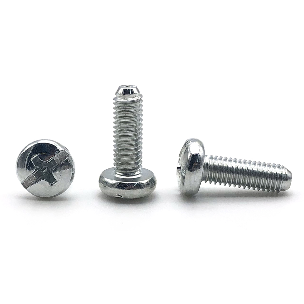 Chuanghe - 304 Stainless Steel Cross Round Head Pan Head Screw M2 M2.5 M3 M5 M6 M8 M10 Self tapping Screw Self-tapping screw 6