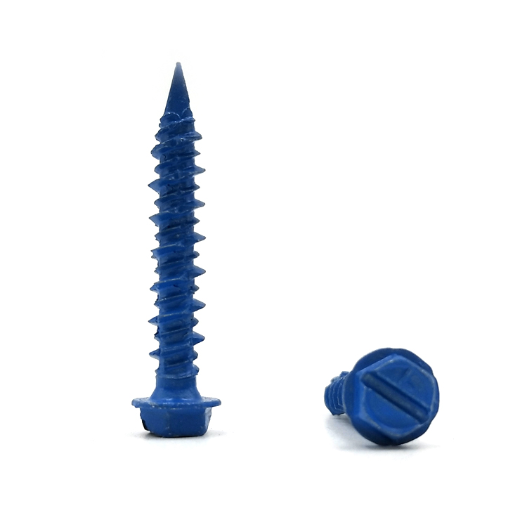 Chuanghe - 1/4 Hex Washer Head Tapcon Concrete Screws Self-tapping screw 5