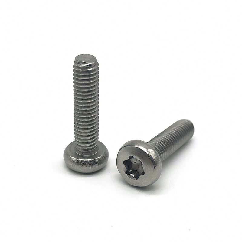 Chuanghe - China wholesale custom m6 m7 m8 m9 stainless steel pan head thin wood screws t9 t15 bike security bolt torx screw Torx screw 1