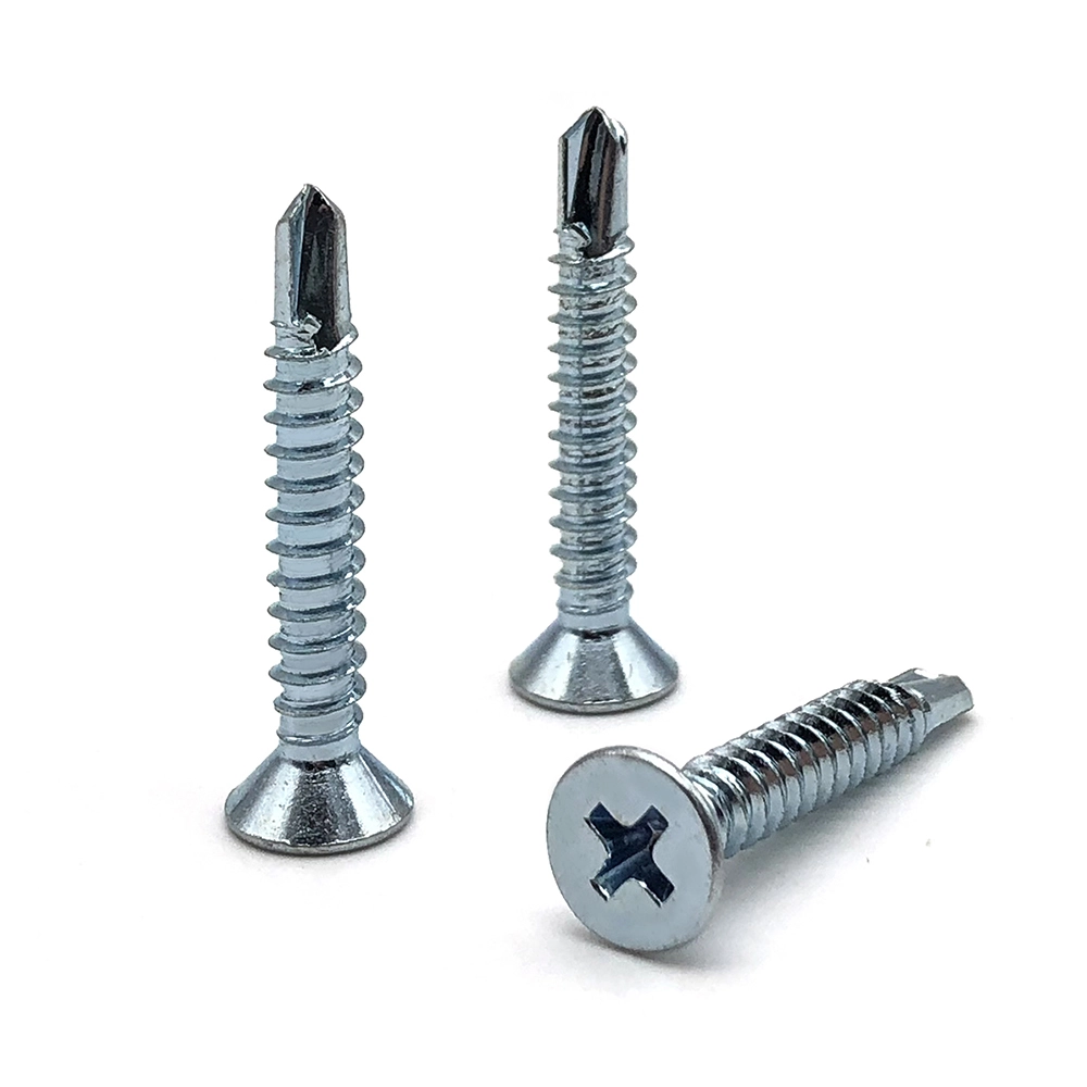 Chuanghe - A4 316 SS Self-drilling Screws Stainless Steel Flat Head Self Drilling Screw Self drilling screw 1