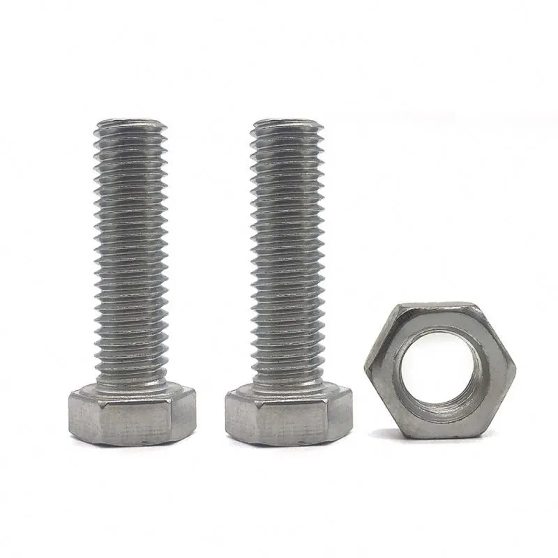 Chuanghe - China Supplier low price stainless steel 316 bolt with nut and washer hex nut bolts m8 m10 m11 m12 m16 m23 m35 m39 bolt hex bolts 1