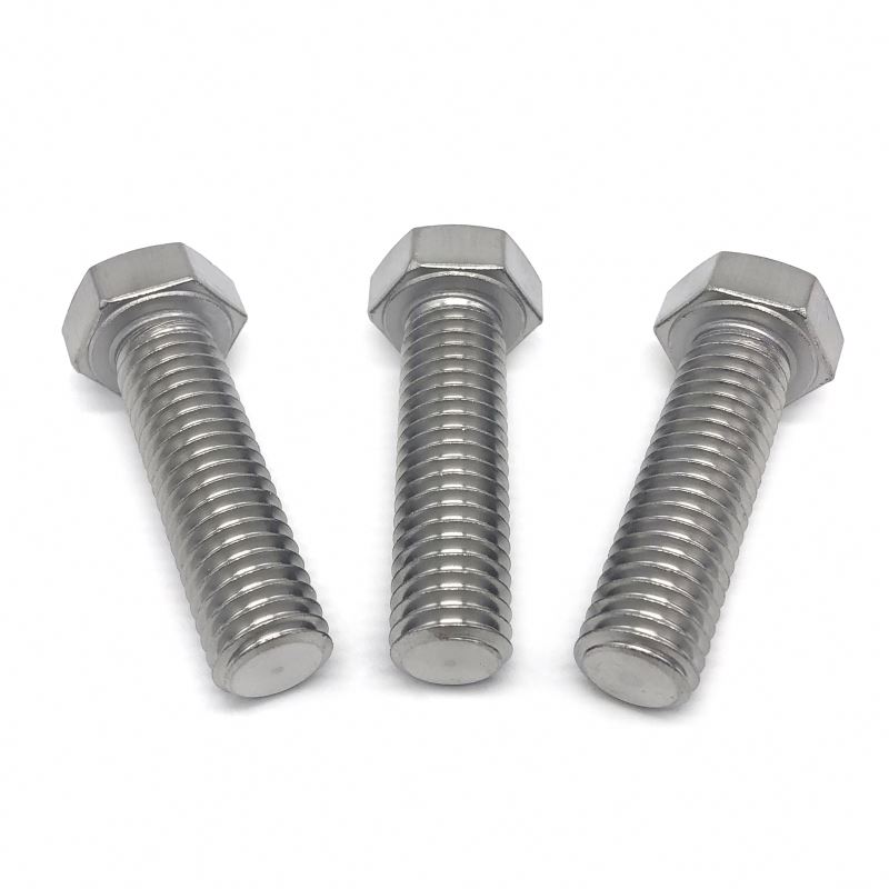 Chuanghe - China Supplier low price stainless steel 316 bolt with nut and washer hex nut bolts m8 m10 m11 m12 m16 m23 m35 m39 bolt hex bolts 7