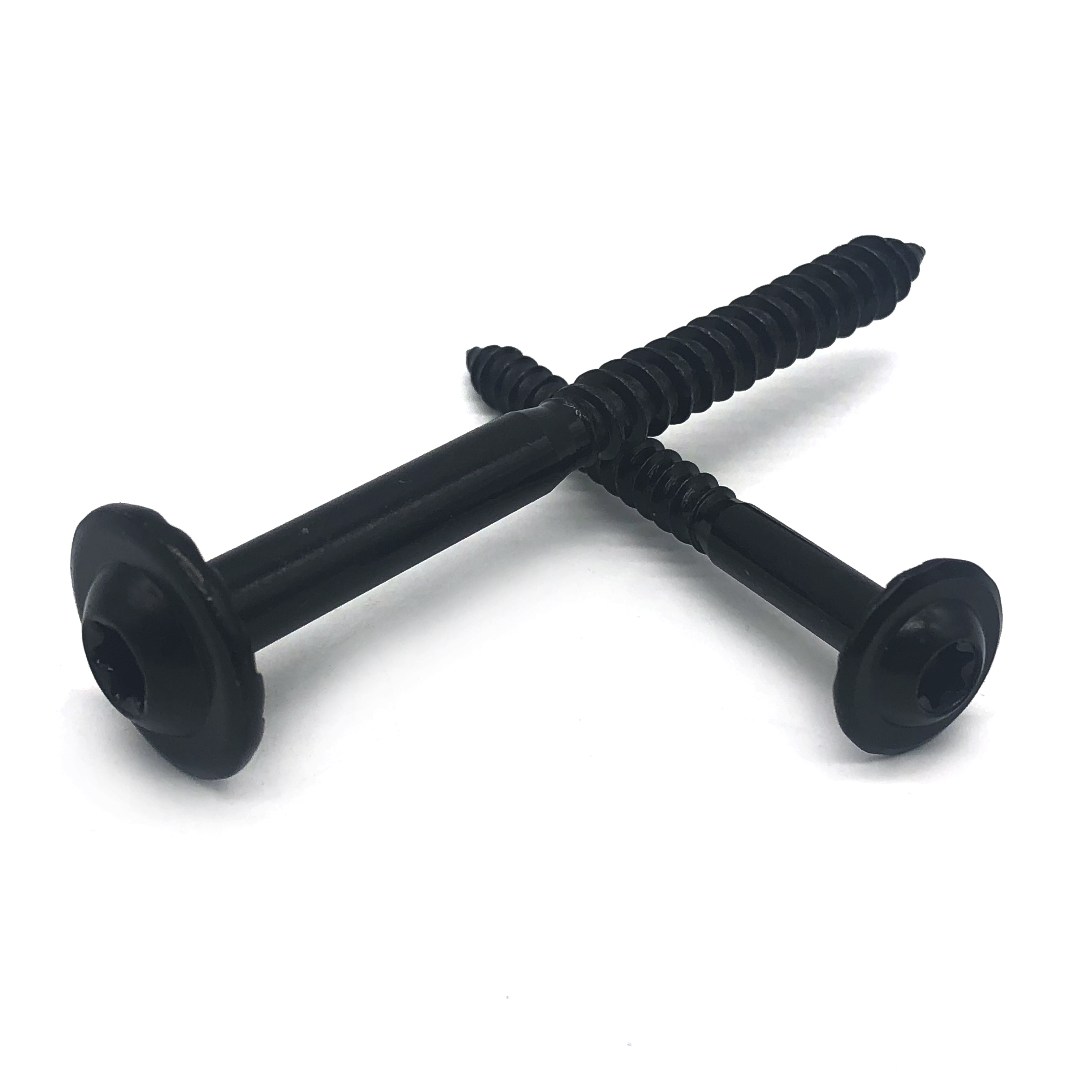Chuanghe - Wholesale furniture m3 m6 black self-tapping concrete plated deck screws flat pan head tapping furniture drywall torx wood screw Torx screw 1