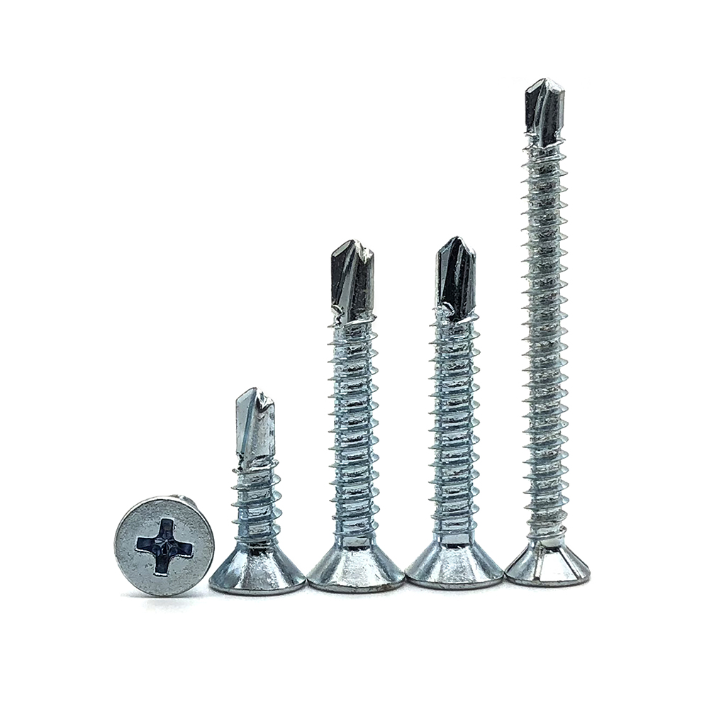 Chuanghe - china manufacture roofing wafer head screw flat head allen hex socket screw self drilling screw for architecture Self drilling screw 4