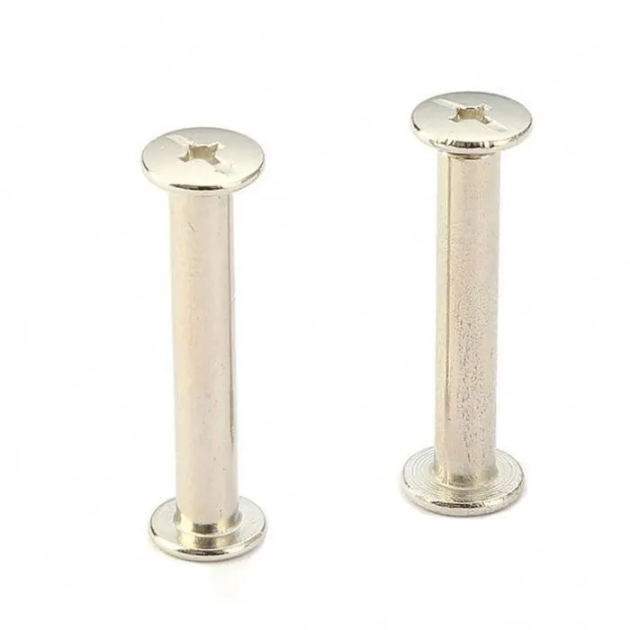 Chuanghe - Factory price custom make binding stainless steel chicago screws male female Chicago screw 1