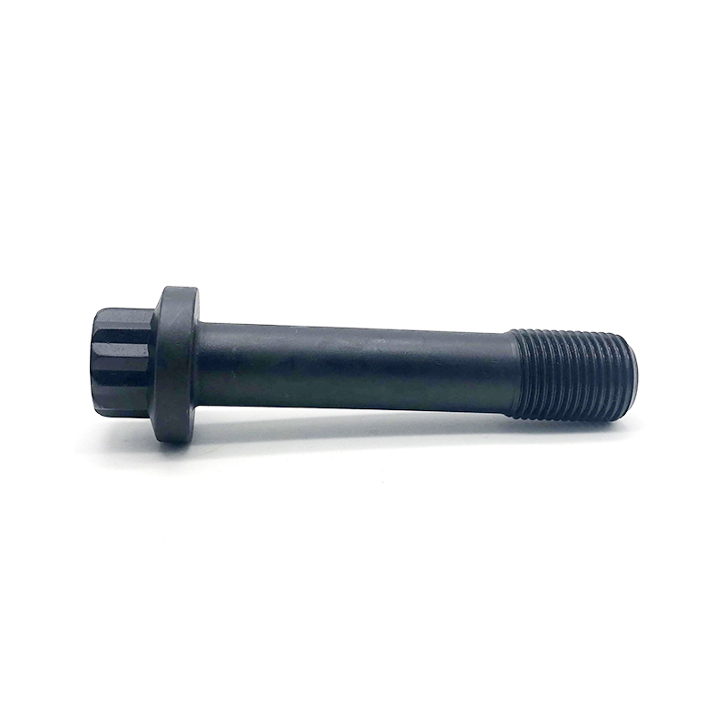 Chuanghe - Phosphate coating m8 black flange bolt din 65438 aluminum 12 point flange bolt flange bolts 5