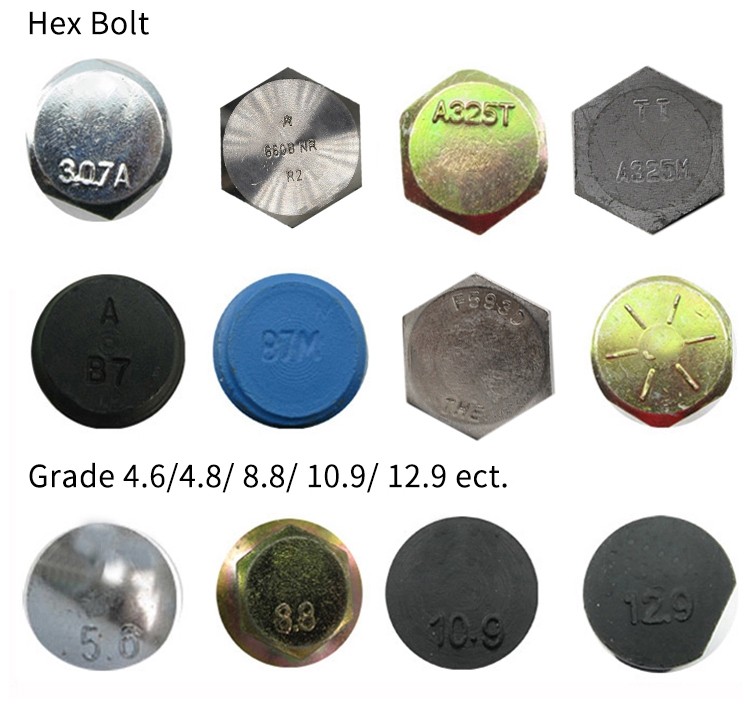 Chuanghe - China wholesale factory DIN931 Galvanized high strength hex bolt washer m6 m28 m16 stainless steel 304 316 hex head bolt and nut hex bolts 10