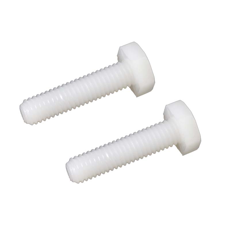 Chuanghe - China wholesale factory black white colors m3 m4 m5 m6 m7 m30 screw and nuts full thread PA66 nylon plastic hex head bolt hex bolts 1