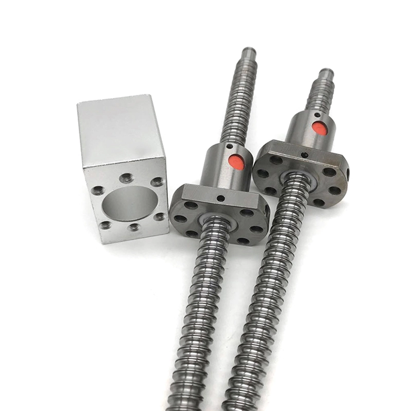 Chuanghe - China stainless steel cnc precision long ball bearing lead screw stepper double nut Ballscrew guide sfu1204 ball screw 3000mm ball lead screw 1