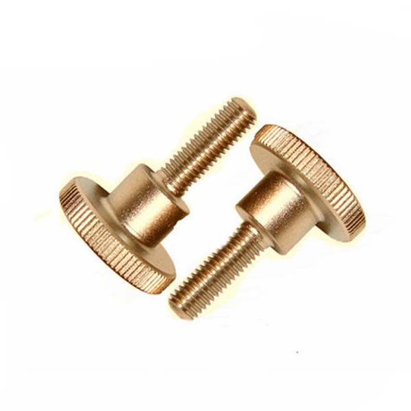 Chuanghe - Copper M2 M4 M5 M6 M8 Knurling Knurled Thumb Screws Knurled Thumb Screw DIN 464 Thumb screw 1