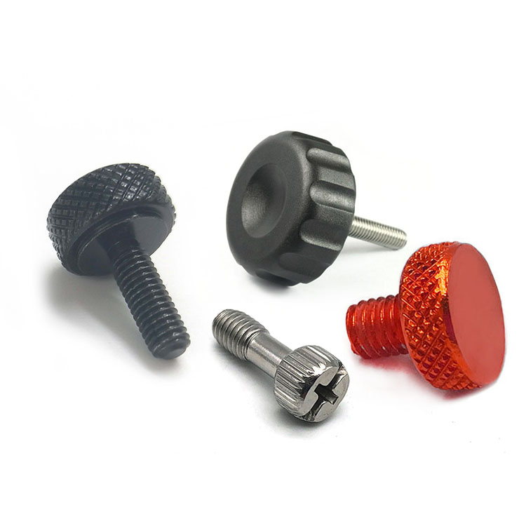 Chuanghe - Copper M2 M4 M5 M6 M8 Knurling Knurled Thumb Screws Knurled Thumb Screw DIN 464 Thumb screw 13