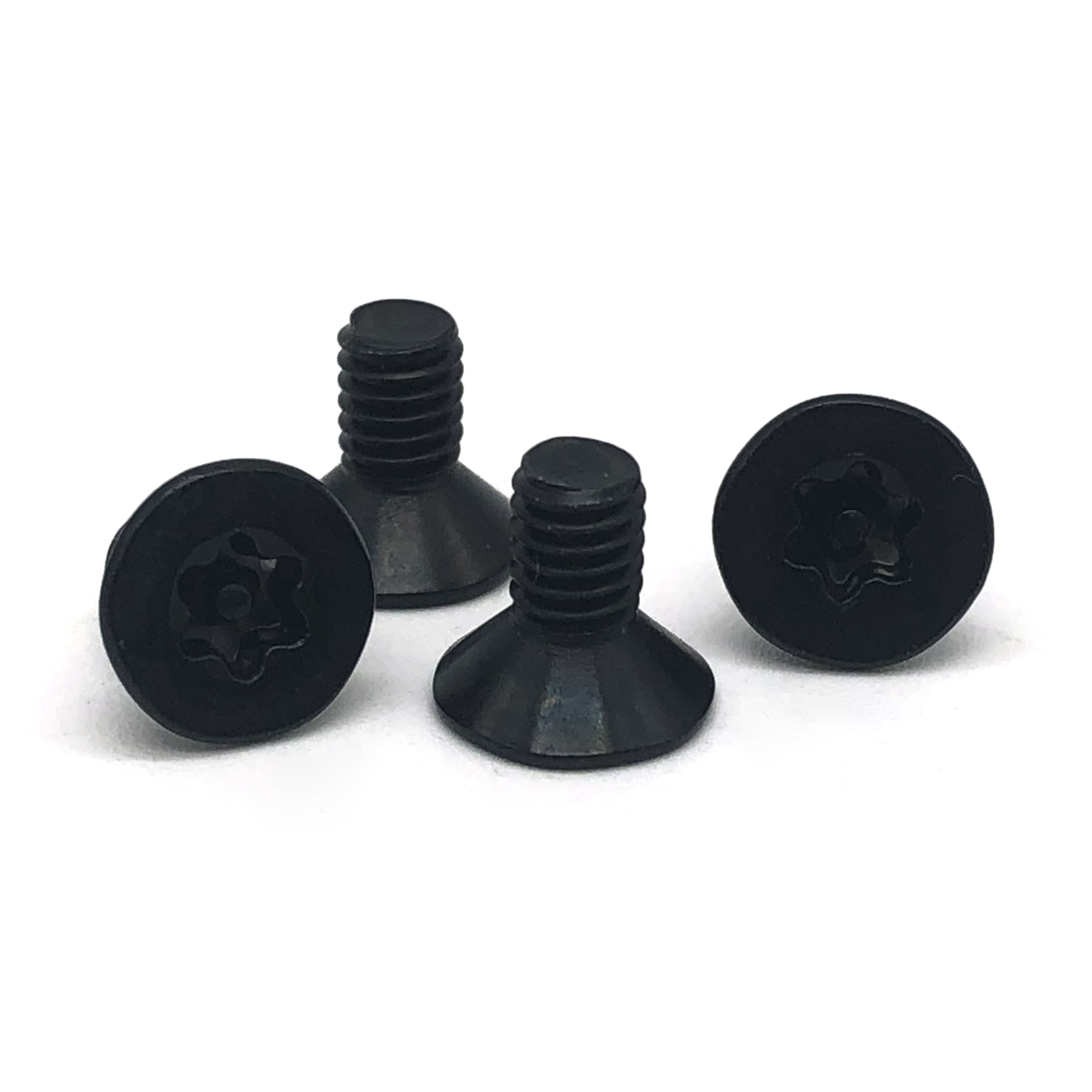 Chuanghe - China Factory wholesale car black oxide plum flat head machine screw anti theft bolts torx screw with pin Torx screw 5